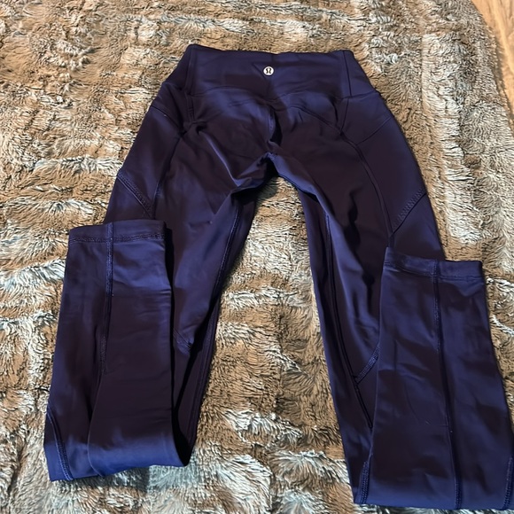 Lulu leggings, dark blue, size 2 - Picture 5 of 5